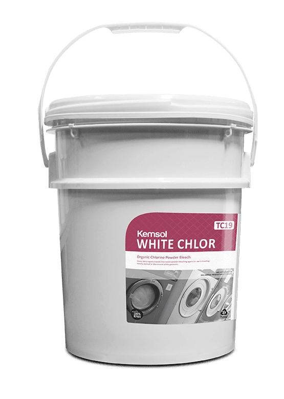 White Chlor Organic Chlorine Powder Bleach Laundry 20kg