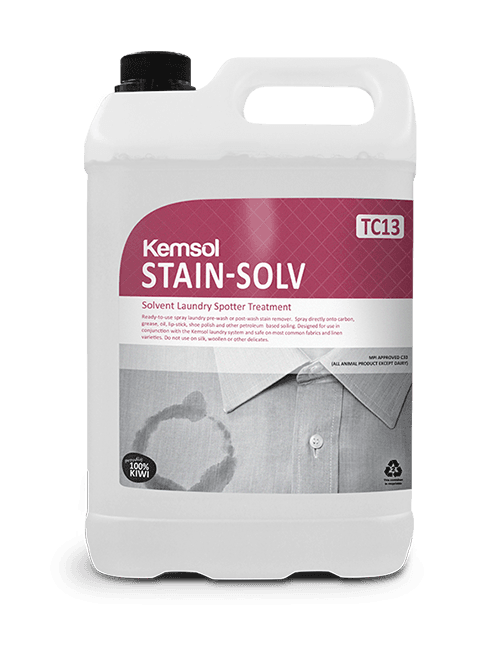 Stain Solv Solvent Laundry Spotter Treatment 5ltr