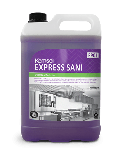 Express Sani Food Industry Detergent Sanitiser 5ltr