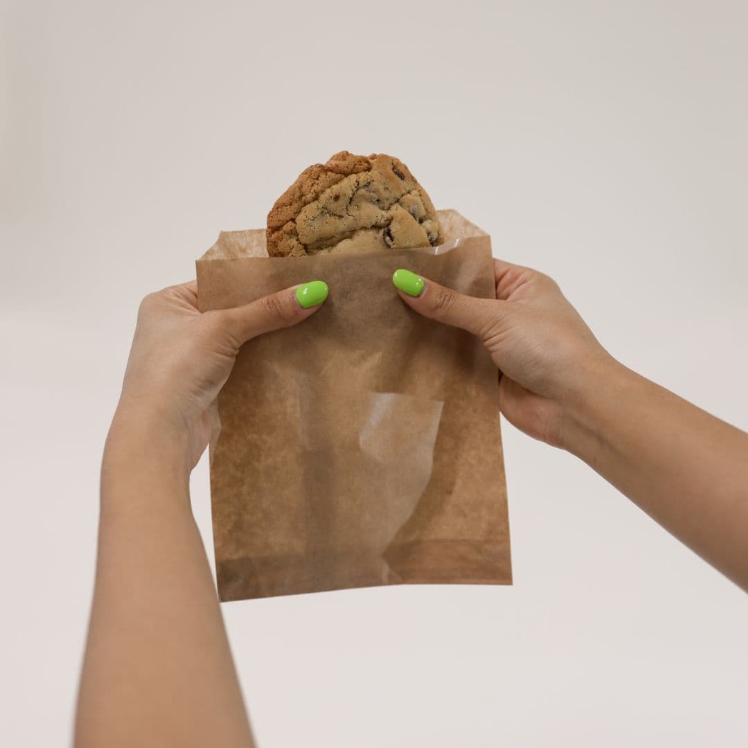 #3 Flat Brown Greaseproof Bags 210 x 200mm 500/pkt