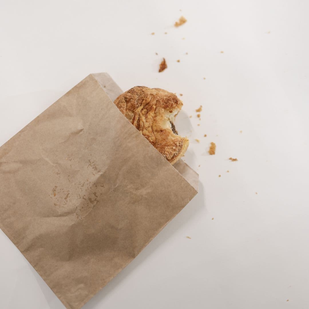 #2 Greaseproof Satchel Bags 100 x 40 x 190mm 500/pkt