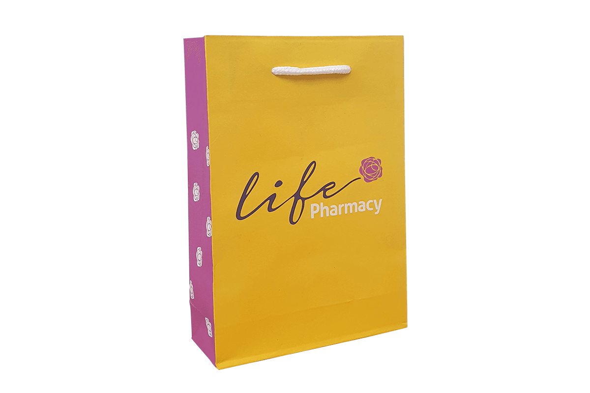 Life Pharmacy Rope Handle Bag - Small 400/ctn