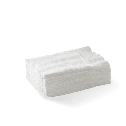 Napkin White D-Fold 1Ply to suit C1639