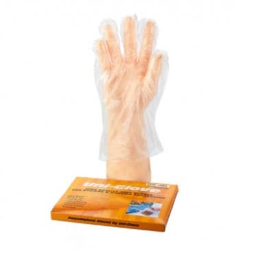 Polyethylene Gloves Clear - Medium 5000/ctn