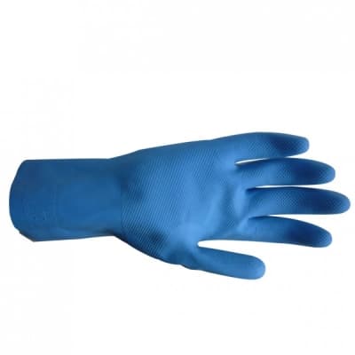 #9 Gold Silverlined Gloves Blue - XL pair