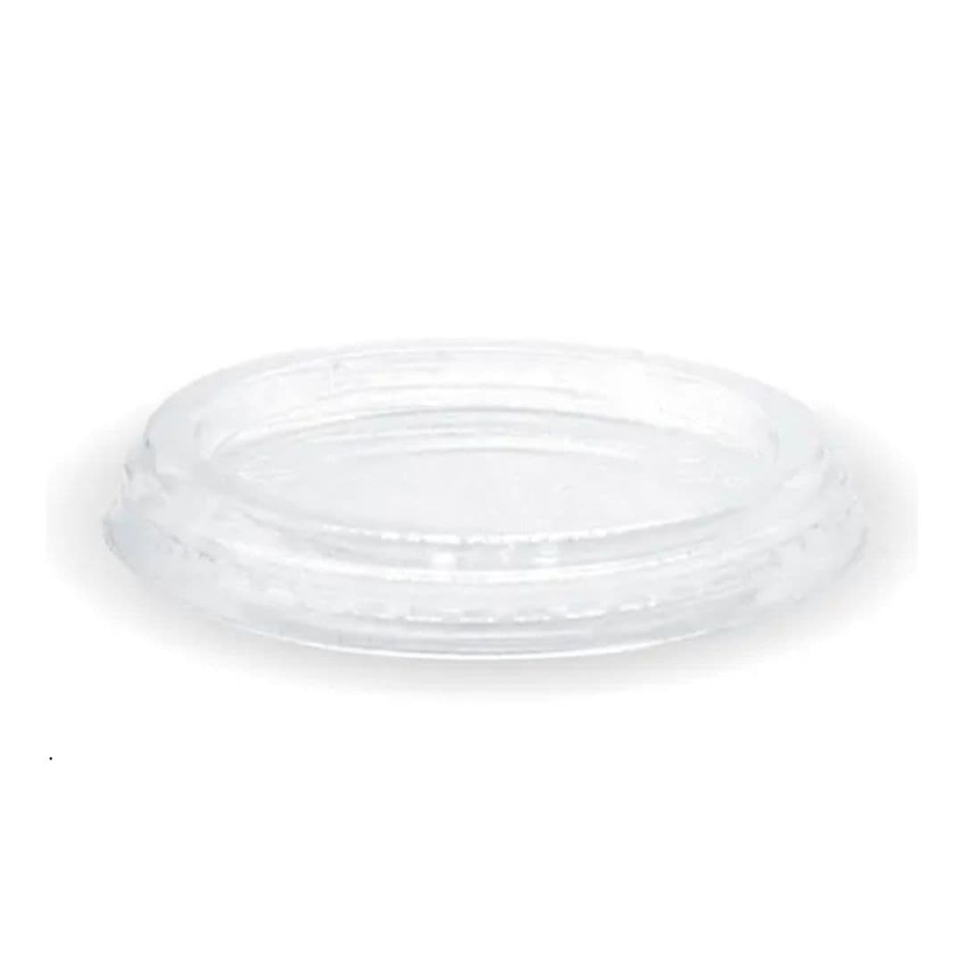 BioPak 60-280ml Clear PLA BioCup Lid