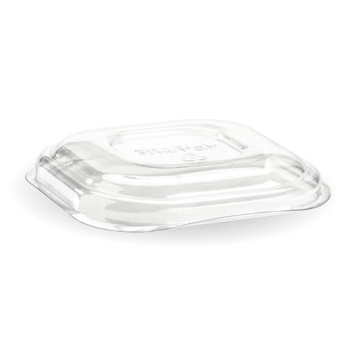 PET Dome Lid (to suit 280 & 480ml Bio Square Containers) 600