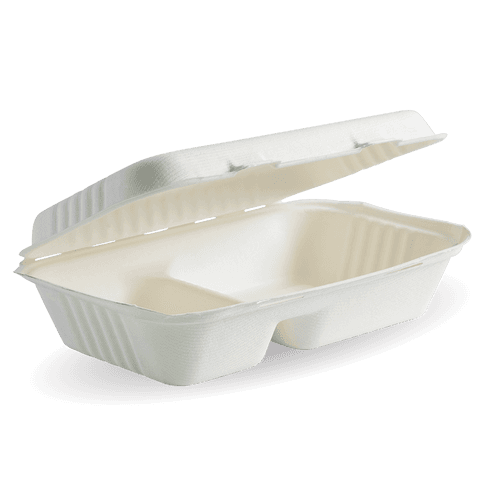 Bio Clamshell - 2 Compartment