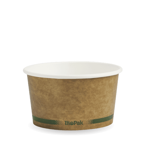 Kraft BioBowl With Green Stripe 12oz 500/ctn