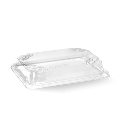Medium Clear PET Sushi Tray Lid to suit F4642