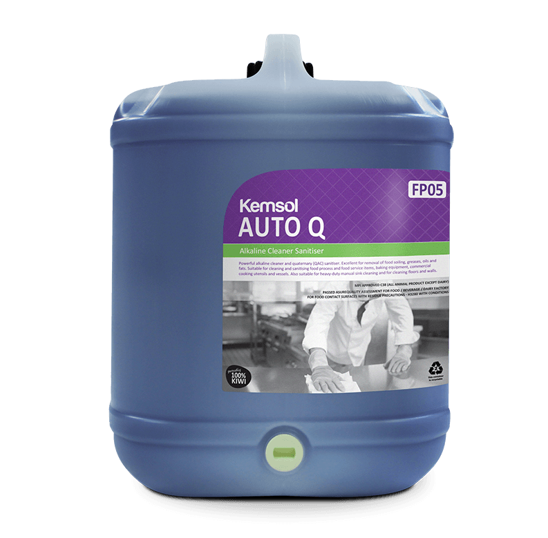 Auto-Q Alkaline Cleaner Sanitiser 200L