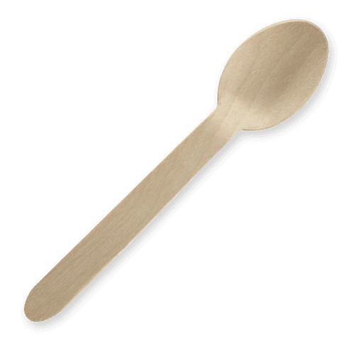 Wooden Dessert Spoon 100/pkt