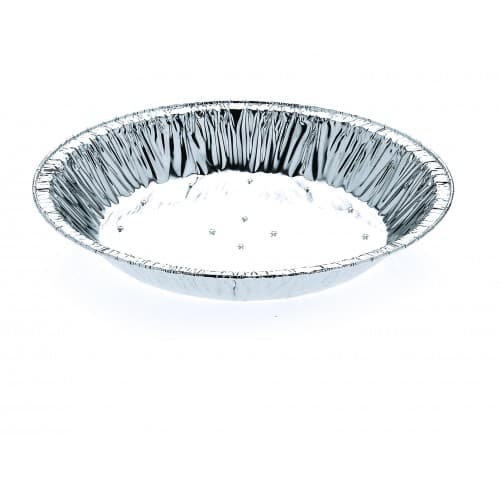 Foil Pie Dish Perforated 202 x 27mm (Ctn) 1100