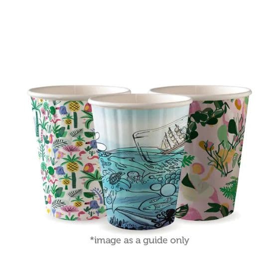 Art Series Hot Cup Double Wall 390ml 12oz 1000/ctn