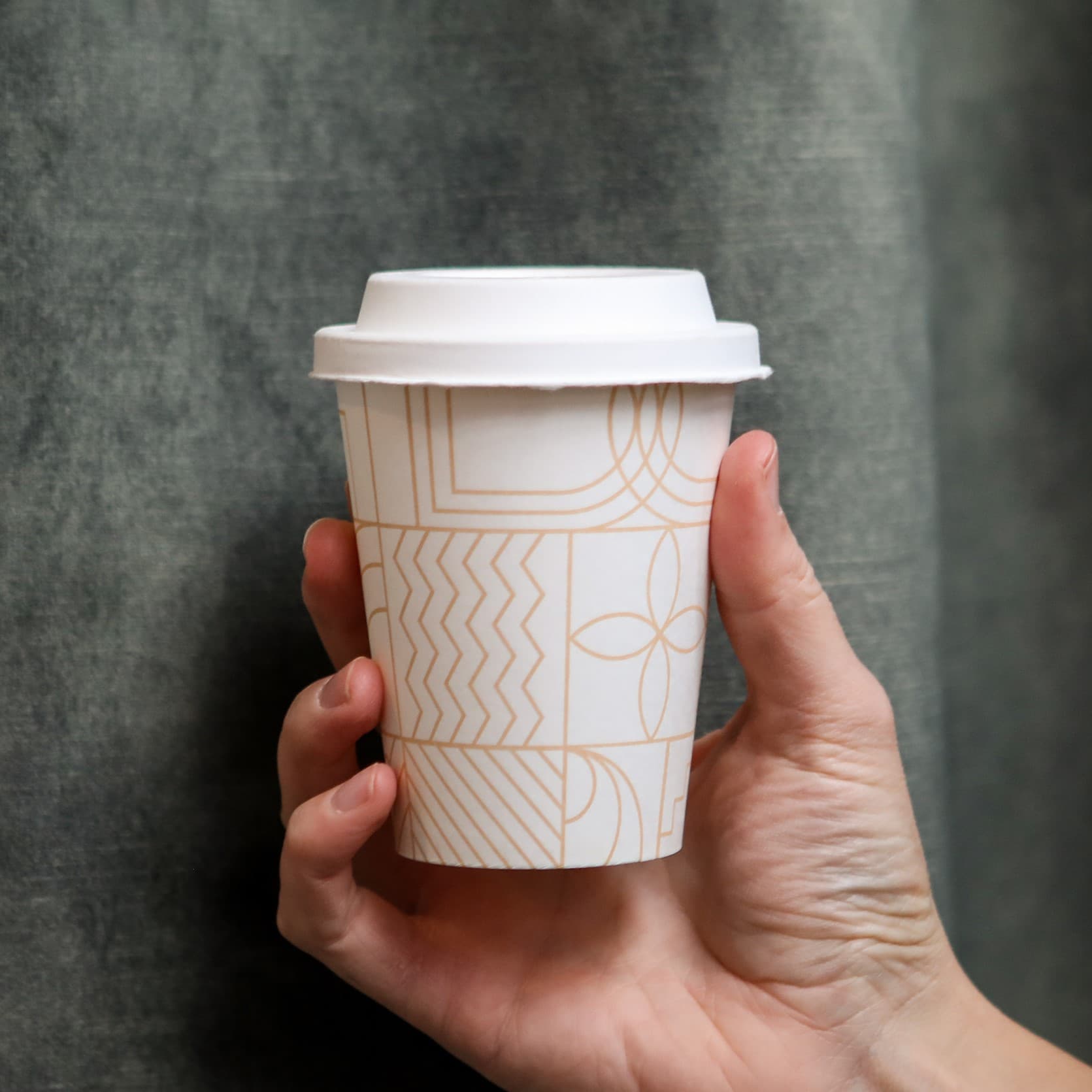 White Hot Cup Single Wall 285ml 8oz 1000/ctn